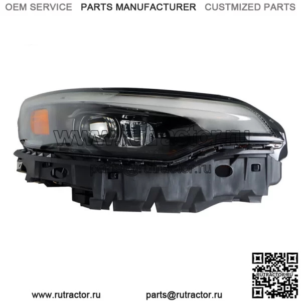 Фара передняя пассажирская для Jeep Cherokee 2019-2022 LED с черным корпусом балласта - Image 3
