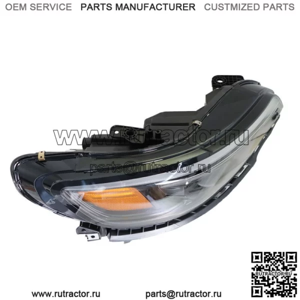 Фара передняя пассажирская для Jeep Cherokee 2019-2022 LED с черным корпусом балласта - Image 5