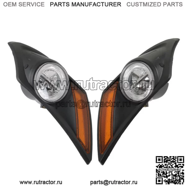 Подходит для Yamaha Drive2 Golf Cart LED Headlight Taillight Light Kit (2017-Up) - Image 3