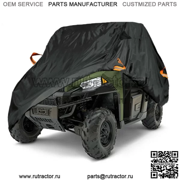 Чехол для хранения UTV, защита от ультрафиолетового дождя для Polaris Ranger XP 1000 RZR 900/800 Trail (подходит для Yamaha Rhino 660)