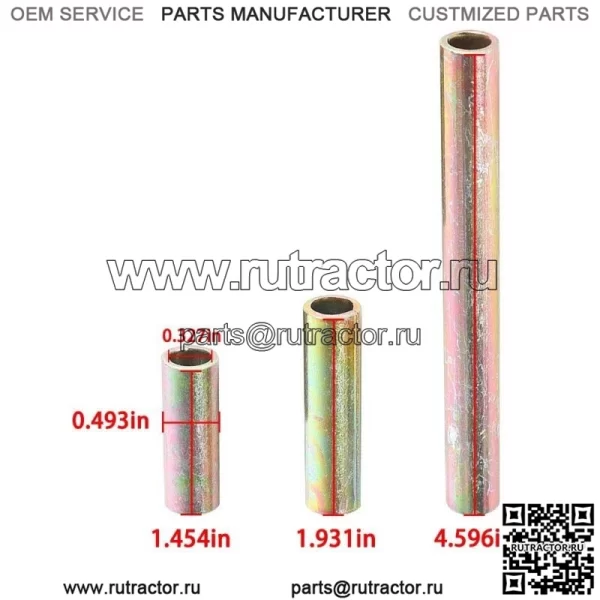 ПОДХОДИТ для Club Car Precedent Front End Control Arm Bushing Sleeve Repair Kit - Image 3