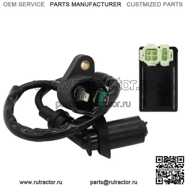 1988-1999 для Honda TRX300 Fourtrax 300 TRX300FW 2X4 CDI Box & Ignition Coil ATV (для: Honda)