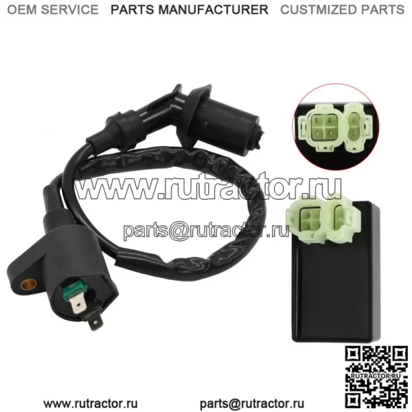1988-1999 для Honda TRX300 Fourtrax 300 TRX300FW 2X4 CDI Box & Ignition Coil ATV (для: Honda) - Image 2