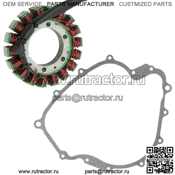 Статор и прокладка для Yamaha Rhino 660 YXR660F 2004 2005 2006 2007 квадроцикл новый (для: Yamaha Rhino 660 2006) - Image 3