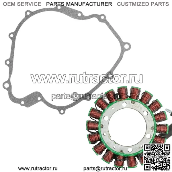 Статор и прокладка для Yamaha Rhino 660 YXR660F 2004 2005 2006 2007 квадроцикл новый (для: Yamaha Rhino 660 2006) - Image 4