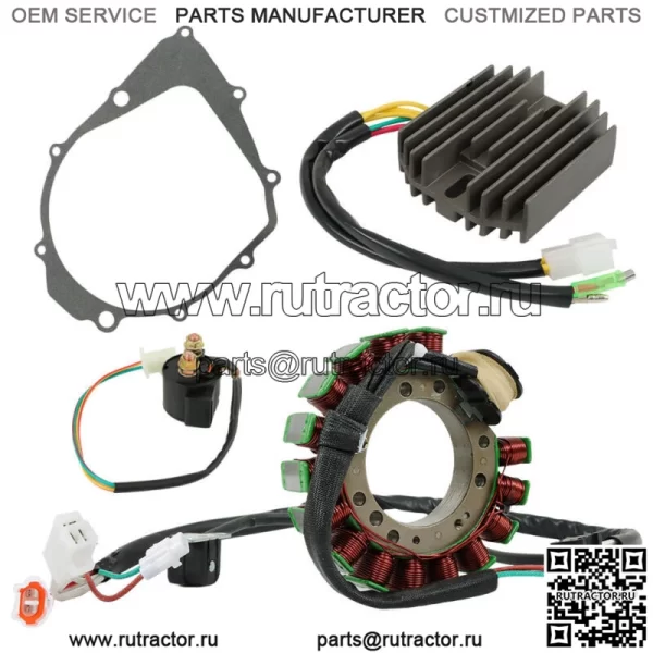 Для Yamaha Warrior 350 YFM350X прокладка реле регулятора статора магнето - Image 4