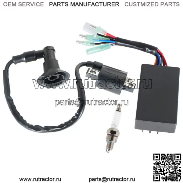 Подходит для Polaris Sportsman Predator 90 2003-2006 CDI BOX Катушка зажигания Свеча зажигания - Image 2