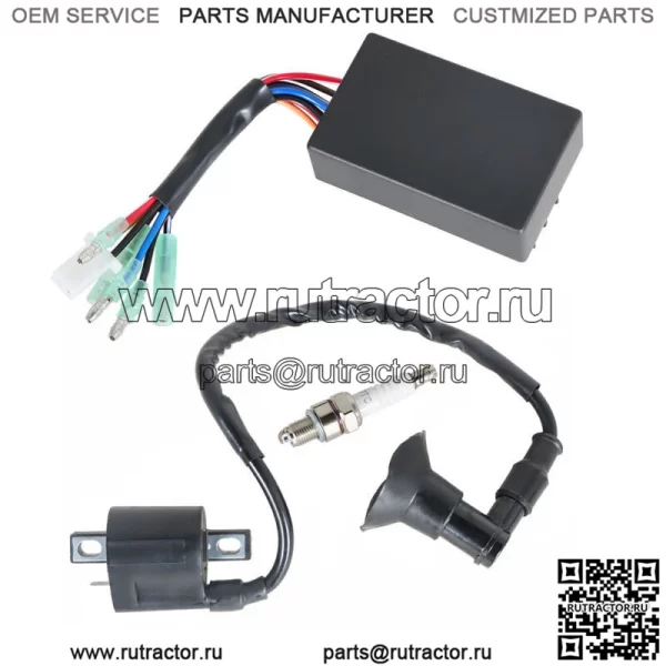 Подходит для Polaris Sportsman Predator 90 2003-2006 CDI BOX Катушка зажигания Свеча зажигания - Image 4