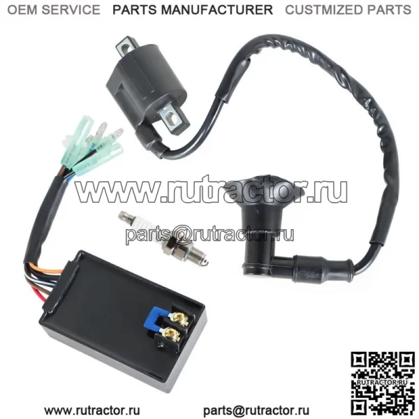 Подходит для Polaris Sportsman Predator 90 2003-2006 CDI BOX Катушка зажигания Свеча зажигания - Image 5