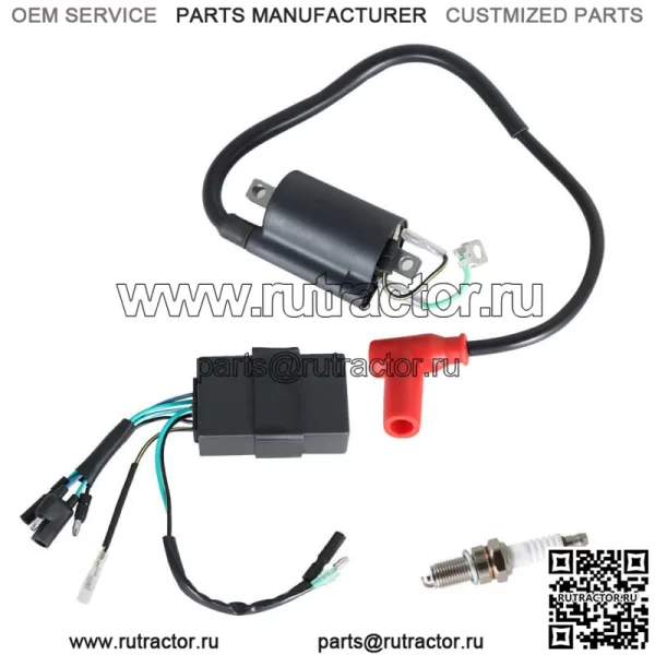 Для Honda CR80R CR80RB 1996-2002 CR85R RB 03-04 Катушка зажигания Свеча зажигания CDI