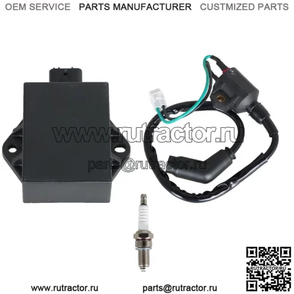 Для Polaris Sportsman HAWKEYE 300 2008-2011 Новая CDI BOX Катушка зажигания Свеча зажигания - Image 2