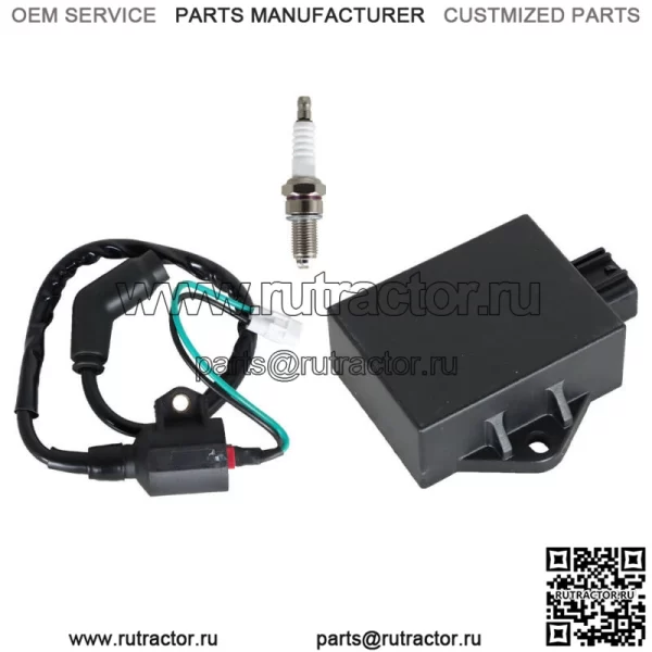 Для Polaris Sportsman HAWKEYE 300 2008-2011 Новая CDI BOX Катушка зажигания Свеча зажигания - Image 3