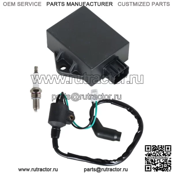 Для Polaris Sportsman HAWKEYE 300 2008-2011 Новая CDI BOX Катушка зажигания Свеча зажигания - Image 5