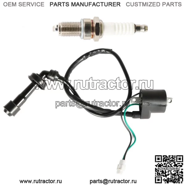 Катушка зажигания и колпачок свечи зажигания для Suzuki Quadracer 450 LTR450 2006-2009 - Image 3