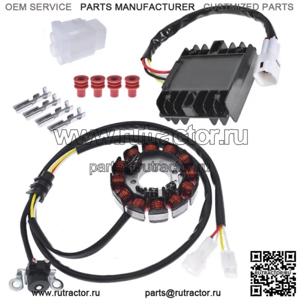 НОВЫЙ статор и регулятор выпрямитель для YAMAHA YFZ450 2004 2005 2006 2007 2008-2013