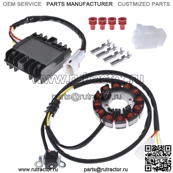 НОВЫЙ статор и регулятор выпрямитель для YAMAHA YFZ450 2004 2005 2006 2007 2008-2013 - Image 4