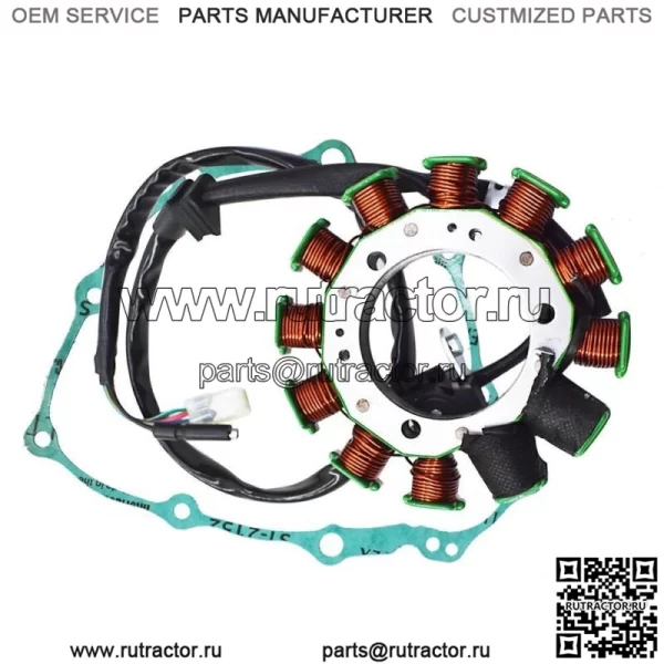 Статор и прокладка для Honda TRX400EX TRX 400 Ex Sportrax 1999-2008 Magneto New