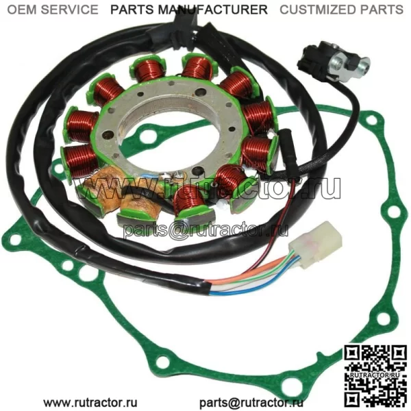Статор и прокладка для Honda TRX400EX TRX 400 Ex Sportrax 1999-2008 Magneto New - Image 3