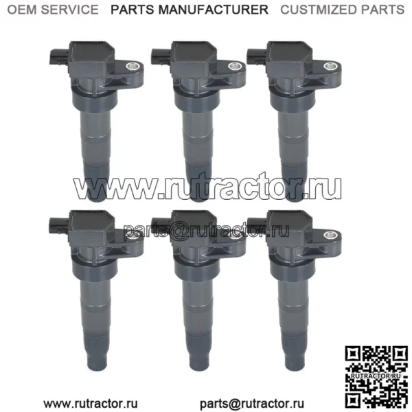6X катушки зажигания для Hyundai Genesis Santa Fe Sonata Sorento V6 3.3/3.8L UF546