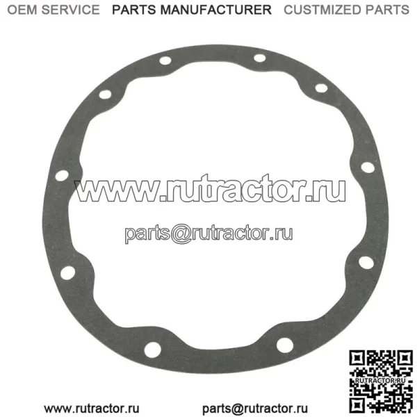 Для Jeep Dana 35 1984-2006 гг. Крышка заднего дифференциала с прокладкой и сливной пробкой, черная - Image 4