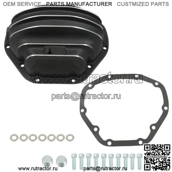 Для 1994-2002 Dodge Ram 2500 Dana 80 Крышка заднего дифференциала с прокладкой 10 болтов