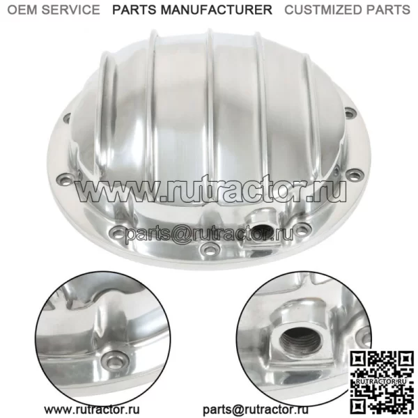 Для GM 10 болтов литой алюминиевой крышки дифференциала 8.5" и 8.6" крышки дифференциала коронной шестерни - Image 2