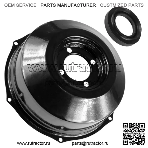 Крышка и уплотнитель заднего тормозного барабана для Honda Fourtrax 300 TRX300FW 4x4 1988-1996