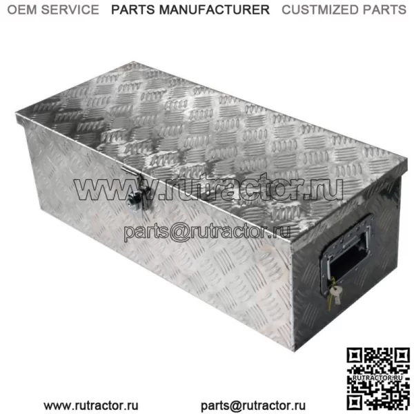 30" x 13" x 10" алюминиевый ящик для инструментов для пикапа кемпера с плоской платформой для автофургона