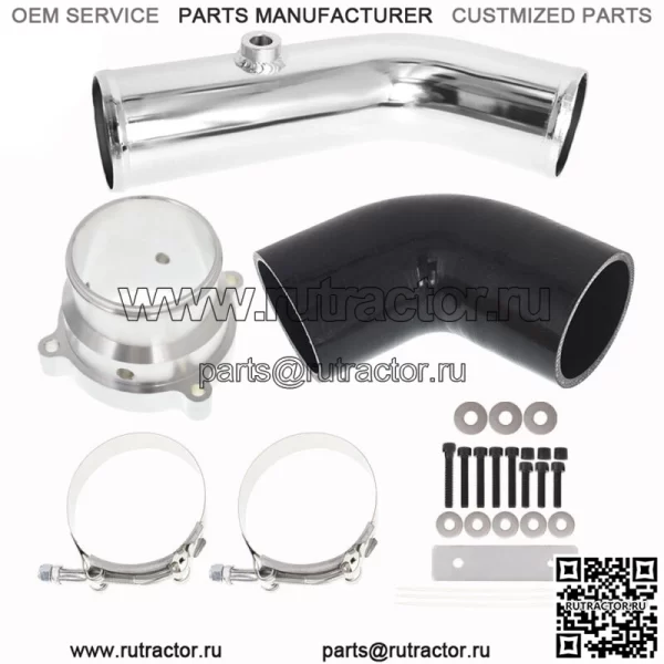 Для Ford 6.7L V8 Powerstroke 2.75" Cold Side Intercooler Pipe & Boot Kit