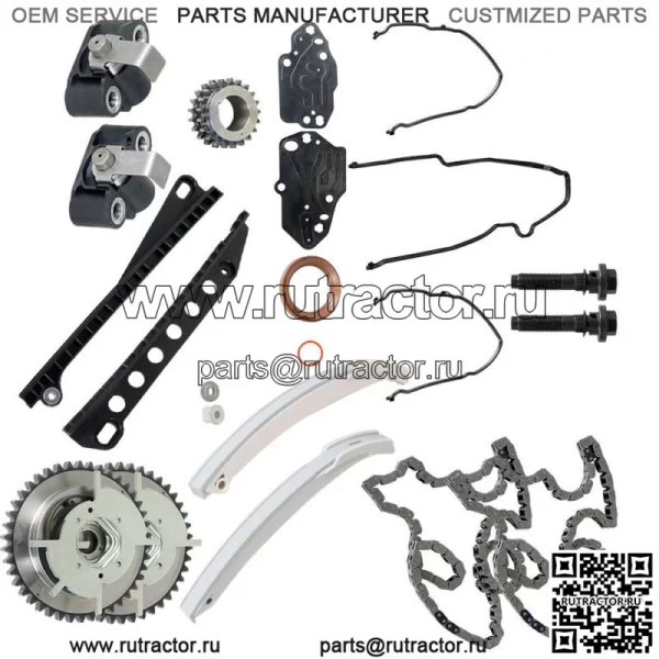 Для F150-350 Navigator 5.4L Triton SOHC комплект цепи ГРМ с фазовращателями VVT