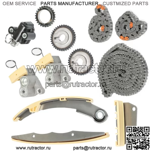 Комплект цепи ГРМ для Nissan Frontier Xterra Suzuki 4.0L VQ40DE DOHC 2005-2019