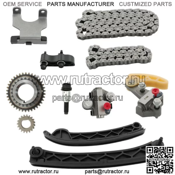 Комплект цепи ГРМ для 13-17 Buick Cadillac Chevrolet GMC 2.0L 2.5L DOHC
