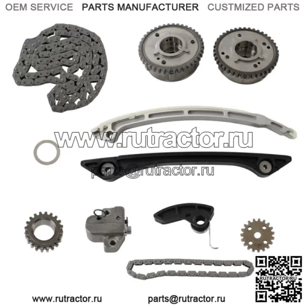 Комплект цепи газораспределения VVT Gear для Land Rover Discovery Evoque Freelander 2.0 12-18