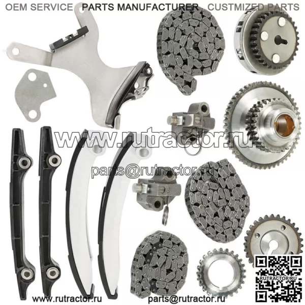 Комплект цепи ГРМ для 99-04 Jeep Grand Cherokee Dodge Dakota Ram 1500 4.7L JTEC