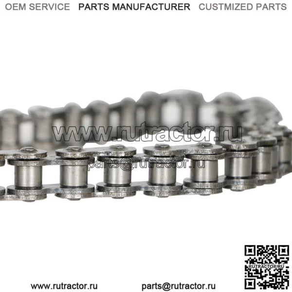 Цепь переднего промежуточного вала для мини-байка Coleman CT200U,CT200U-EX,BT200X #420 42L - Image 5