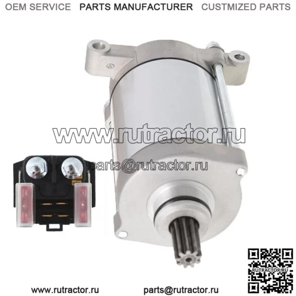 Стартер и реле соленоида для Yamaha Rhino 660 YXR660 2004 2005 2006 - Image 4