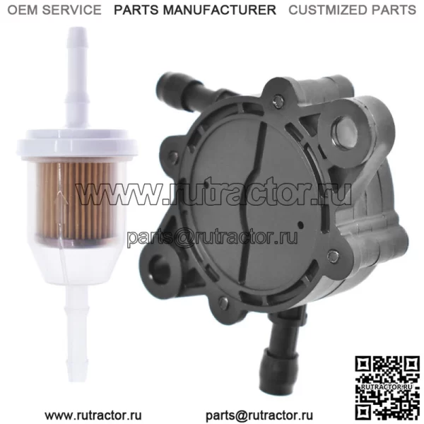 Топливный насос подходит для двигателей Kohler 24 393 04-s 2439301s и 24 393 16-s 2439316s