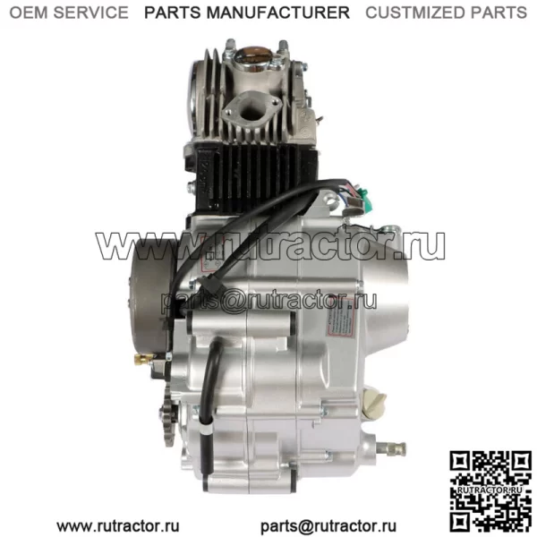 Подходит для Honda CRF50F 4-тактный 125cc двигатель мотоцикла одноцилиндровый серебристый - Image 3
