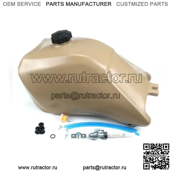 Для Honda TRX300 TRX 300 93-2000 пластиковый газовый топливный бак fourtrax с краном (для: Honda)
