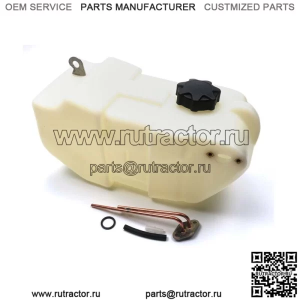 Топливный бак для квадроцикла Honda TRX 350D 350 Fourtrax Foreman Natural 1986-1989 годов (для: Honda FourTrax Foreman 350)