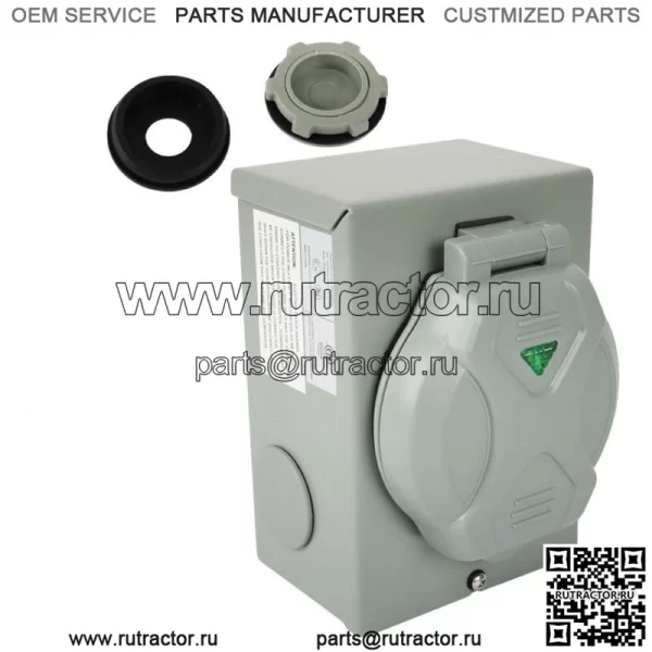 Входная коробка для генератора 50A NEMA SS2-50P Входная коробка для 3-контактного ETL