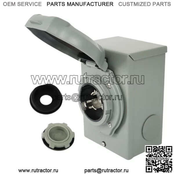 Входная коробка для генератора 50A NEMA SS2-50P Входная коробка для 3-контактного ETL - Image 2