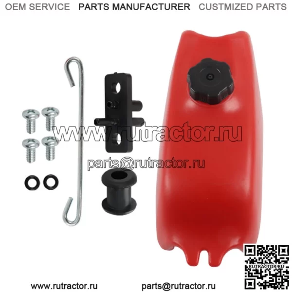 Для Honda ATC70 ATC 70 1972-1983 1984 1985 Пластиковый топливный бак и крышка бензобака красного цвета - Image 3