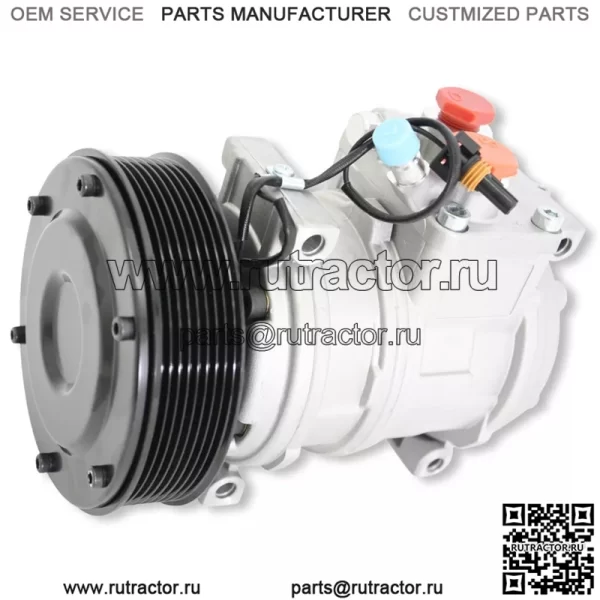 Компрессор кондиционера подходит для тракторов John Deere 8 канавок OE# RE46609 AH169875
