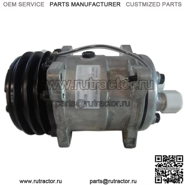 E8NN19D629AA Компрессор кондиционера Sanden Style с муфтой подходит для Ford New Holland