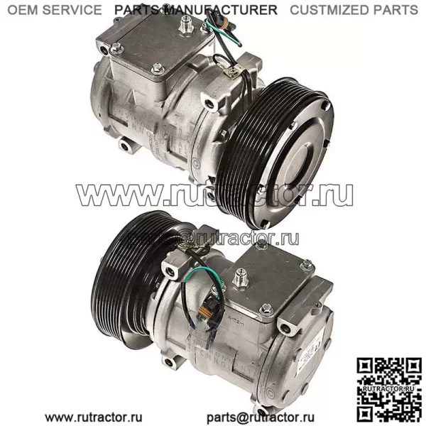 Новый компрессор кондиционера подходит: John Deere заменяет: AT226273 AT168543 447180-5480