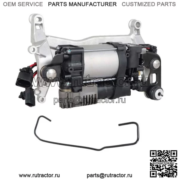 Компрессорный насос пневматической подвески в сборе для 11-18 Porsche Cayenne VW Touareg