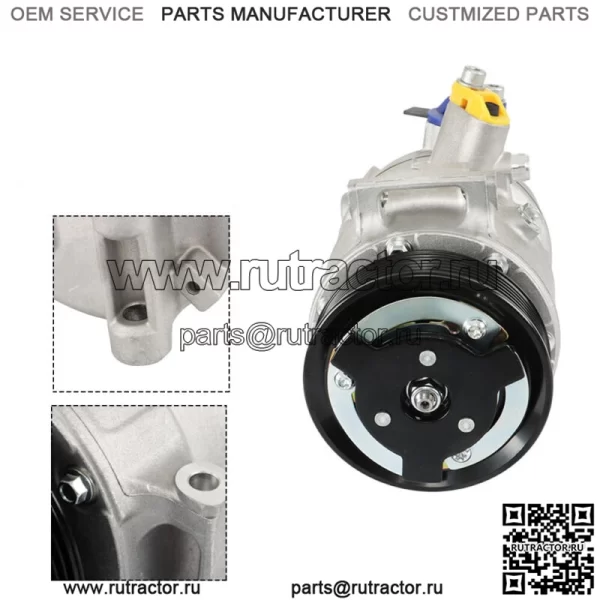 Компрессор кондиционера для 2004-2017 2018 Audi A3 VW Jetta CC GTI Passat 1.8L 2.0L - Image 2