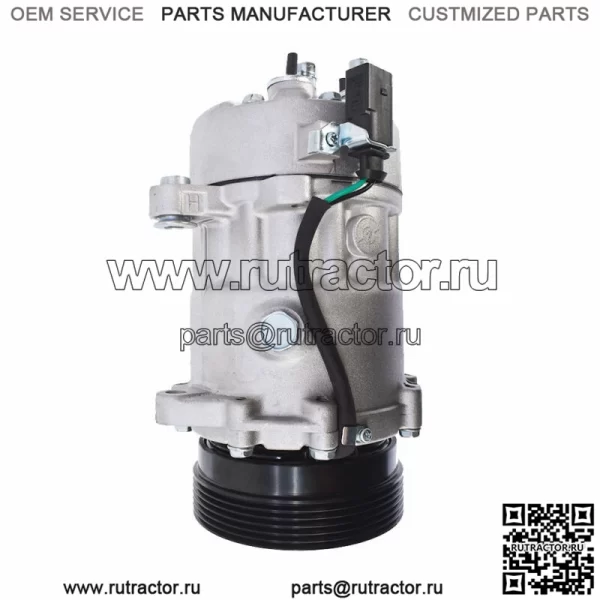 Компрессор переменного тока для Audi TT, Quatro, Volkswagen Jetta, Golf Beetle (SD7V16) 2.0L - Image 3