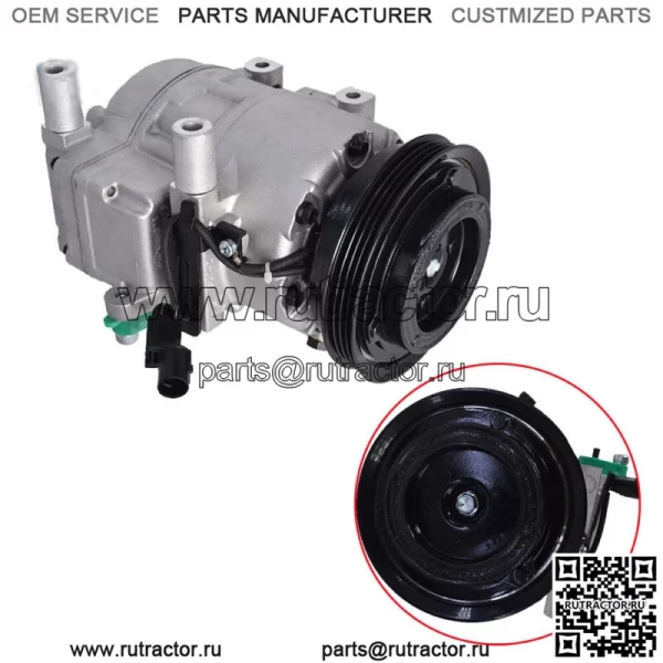 Компрессор кондиционера с муфтой для Hyundai Accent 2006 2007 2008 2009 1.6L CO 10925C